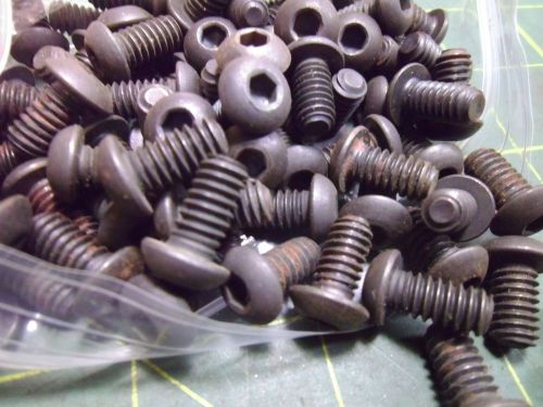 SOCKET HEAD BUTTON ROUND SCREWS 1/4-20 X 1/2 LONG QTY 96 #51982