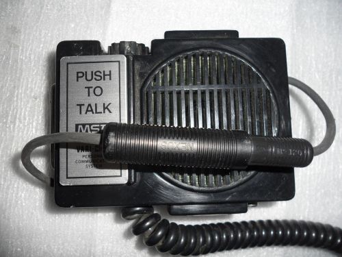 MSA SCBA Vari-Clear Personal Communication System Voice Amplifier Model #496825