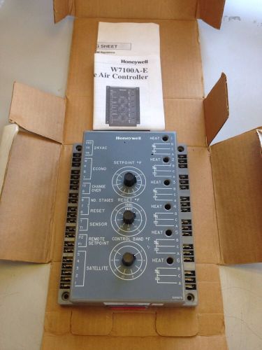 Honeywell, Inc. W7100B1010 DISCH AIR CONTROLLER 6-STAGE HEAT NEW