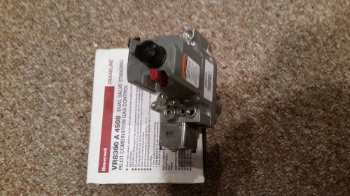 HONEYWELL VR8300 A4508 DUAL VALVE STANDING PILOT COMBINATION GAS CONTROL