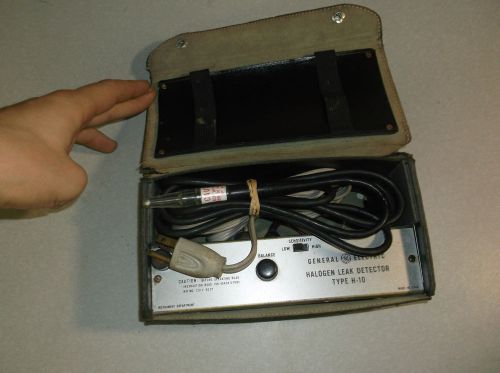 GE H-10 Halogen Leak Detector ~ As-is