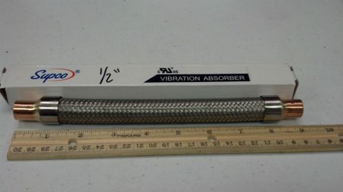 VIBRATION HOSE, ABSORBER, REFRIGERATION, AIR CONDITIONING, PNEUMATICS, FOR 1/2&#034;