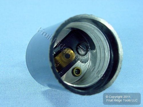 New Leviton Phenolic Lamp Holder Light Socket Hickey E26 Medium Base Box 3352-8