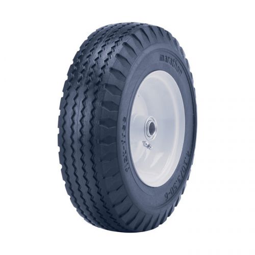 Marathon Tires Flat-Free Hand Truck Tire-3/4in Bore 4.10/3.50-6in #32120