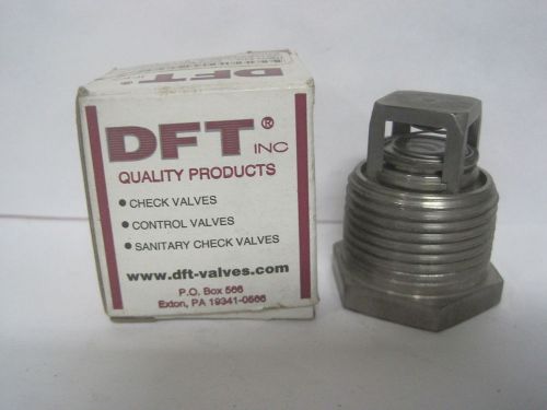 Dft durable stainless steel threaded in-line check valve 8003 0.60psi for sale