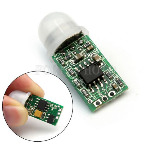 Mini infrared pir motion human sensor detector module with 5m detective range for sale