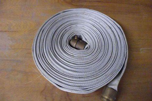 1 1/2&#034; used fire hose, 75&#039; single jacket