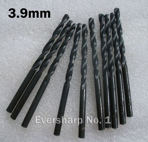 Lot New 10 pcs Straight Shank HSS Twist drills Bits 3.9mm Rolled Drill tools