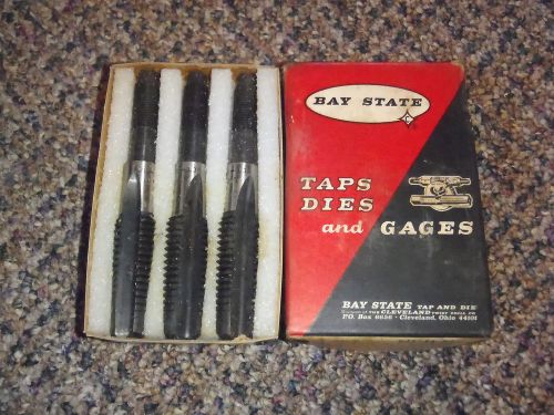 BAY STATE (2) 5/8&#034; - 11 NC BN-4553-2 1/6 OS 3 FLT GT NIB TAPS GH7 THREADED END