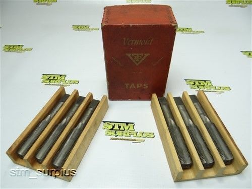 NEW!!! LOT OF 6 HSS VERMONT HAND TAPS 3/4&#034;- 16NF
