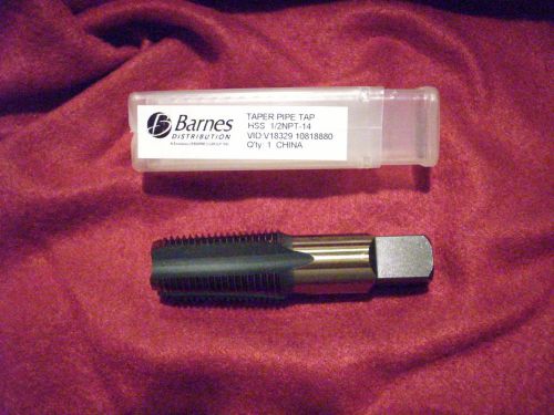 Barnes 1/2npt-14, 1/2&#034; npt-14, taper pipe tap ****new**** for sale