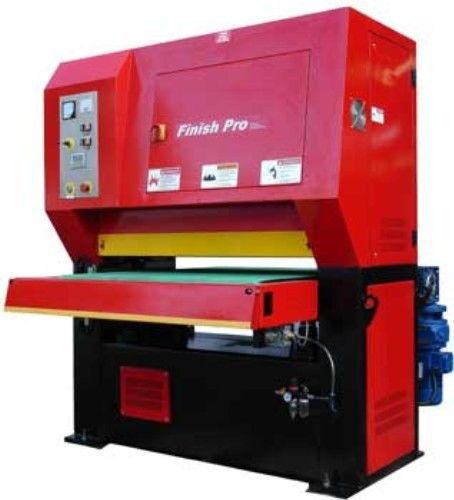 52&#034; w finish pro fp-5285 belt grinder, metal sander/deburring/finishing machine for sale