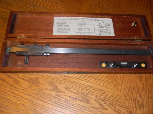 Sorensen, center-mike, vernier, hole location gage, 7&#034; max center distance for sale