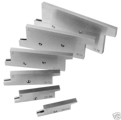 6pc adjustable parallel new set 3/8&#034; - 2-1/4 inch for sale