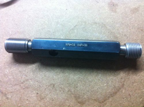 5/8-18 unf-3b thread plug gage go no go with handle for sale