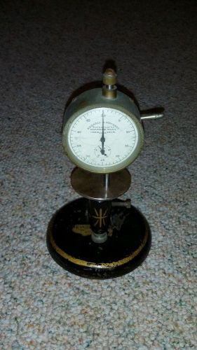 Randal &amp; Stickney thickness indicator and base