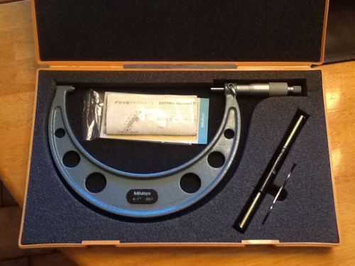 mitutoyo micrometer 6&#034;-7&#034;/ .001