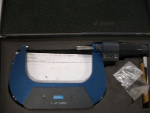 MICROMETER 3 - 4  0.001 FOWLER