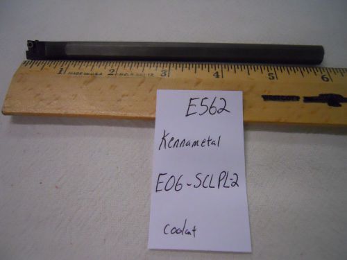 1 NEW 3/8&#034; KENNAMETAL CARBIDE BORING BAR. E06 SCLPL2. USA MADE  {E562}