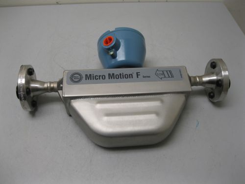 1/2&#034; 600# Micro Motion F025 Mass Flow Sensor w/ Core Processor NEW A3 (1728)