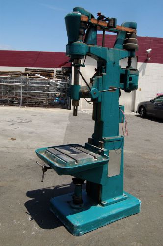 XLT~DRILL PRESS -EDLUND ED LUND ROUND &amp; BOX COLUMN HONE Table (T-Slotted) GUAR!