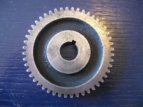 Lathe gear 48 teeth 1/2&#034; keyed bore, 2-3/4&#034; across for sale