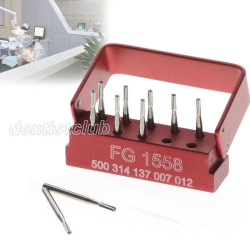 1PK New Dental Tungsten Steel SBT burs for high speed handpece FG1558 10pcs/box