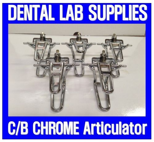 NEW DENTAL LAB  CROWN &amp; BRIDGE ARTICULATOR CHROME PLATED - Us Seller