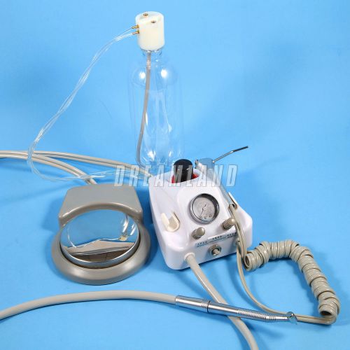 Dental portable turbine unit adaptor 4 hole + nsk high speed handpiece y1ba4 for sale