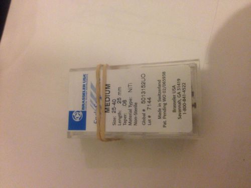 2 packsBrasseler Endo Sequence assorted files 25-40.06 x 25mm medium