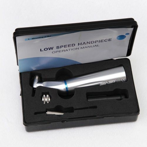 Seasky dental slow low speed contra angle handpiece fiber optic led light for sale