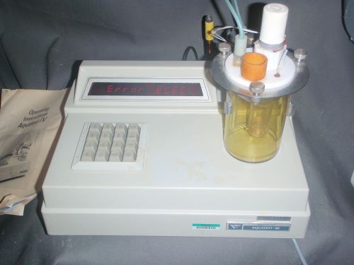 Photovolt Instruments Aquatest-IV Moisture Analyzer with Manual