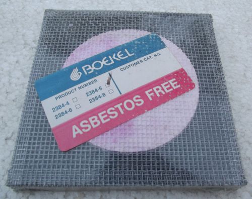 1 Dozen Bunsen Burner Ceramic Net Mesh Screen Support Non-Asbestos  5&#034; x 5&#034; NIP