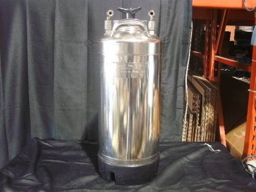 Millipore Alloy Products 20 Liter Pressure Vessel 100 PSI