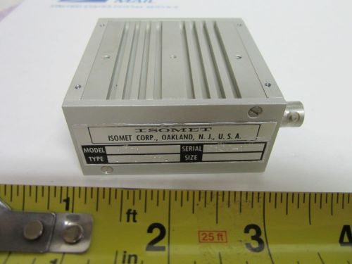 OPTICAL ISOMET MODULATOR LASER OPTICS BIN#18-01