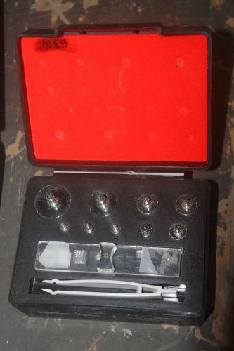 Troemner stainless steel calibration weight set for sale