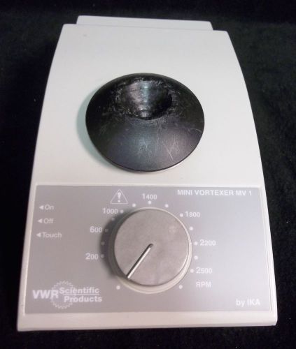 VWR IKA Mini Vortexer MV1 200-2500 RPM- SLOW