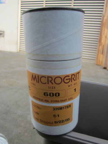 Microgrit - Boron Carbide Powder - 600 grit - 1 kg