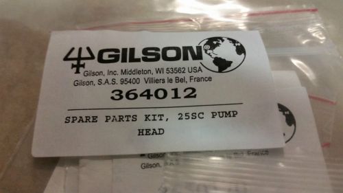 Spare Parts Kit, Gilson 25SC Pumphead