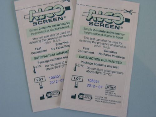 Alco-Screen 2 Minute Saliva Alcohol Test