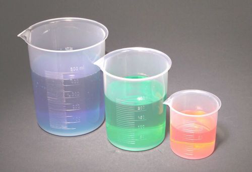 Polypropylene Beaker : 100ml Plastic