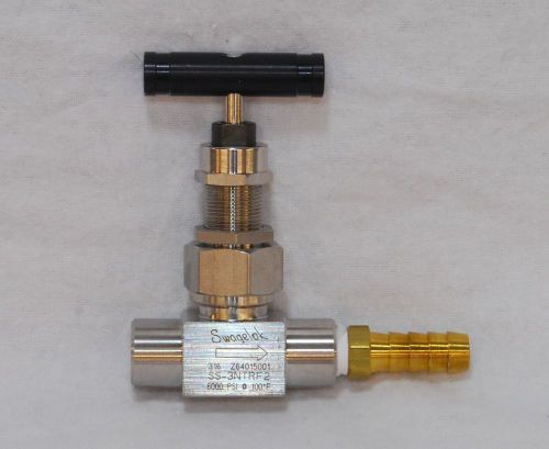 Swagelok®  ss-3ntrf2 ss severe-service union-bonnet needle valve 6000 psi for sale