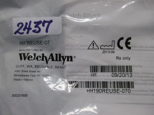 REUSE-07 WELCH ALLYN  FLEXIPORT BLOOD PRESSURE CUFF