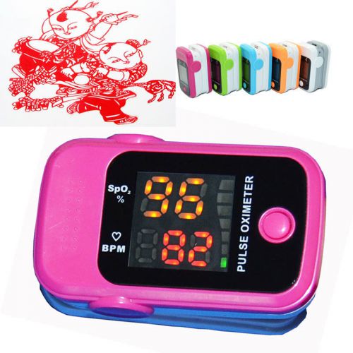 LED Blood Oxygen fingertip Pulse Oximeter Oximetro Dedo SPO2 PR pulsioximetro CE