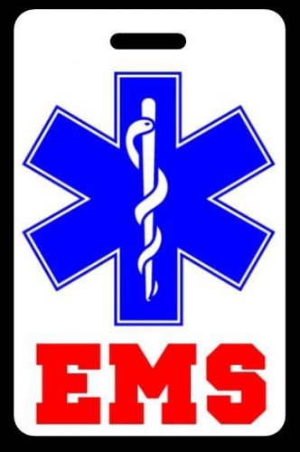 EMS Luggage/Gear Bag Tag - FREE Personalization - New