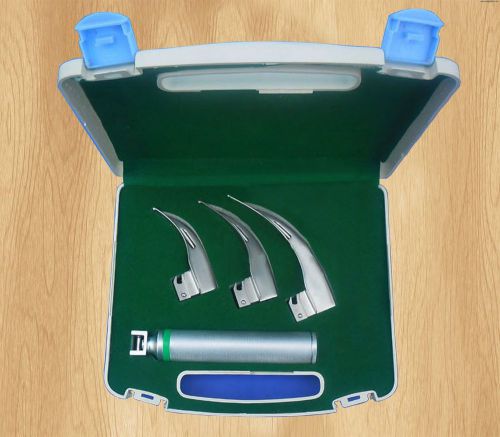 Fiberoptic Macintosh Laryngoscope Set (Anesthesia EMT)