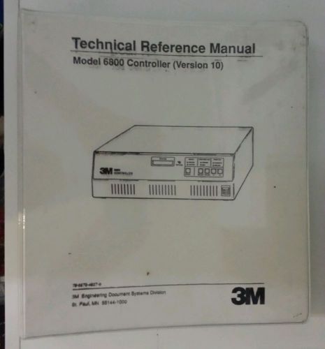 3M Model 6800 Technical Reference Manual