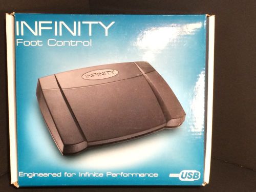 Infinity Transcription Transcriber USB Foot Control Pedal IN-USB-2