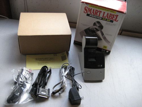 Slightly Used Seiko Smart Label Printer EZ30, B/W, ink-jet, 72 x 138 dpi, 4ppm