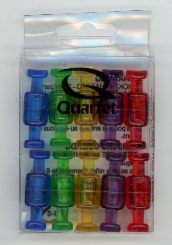 Magnetic Push Pins MPPC 20pk - Quartet Assorted Color